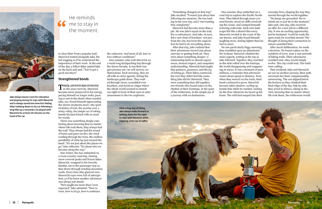 Petropolis cover story.