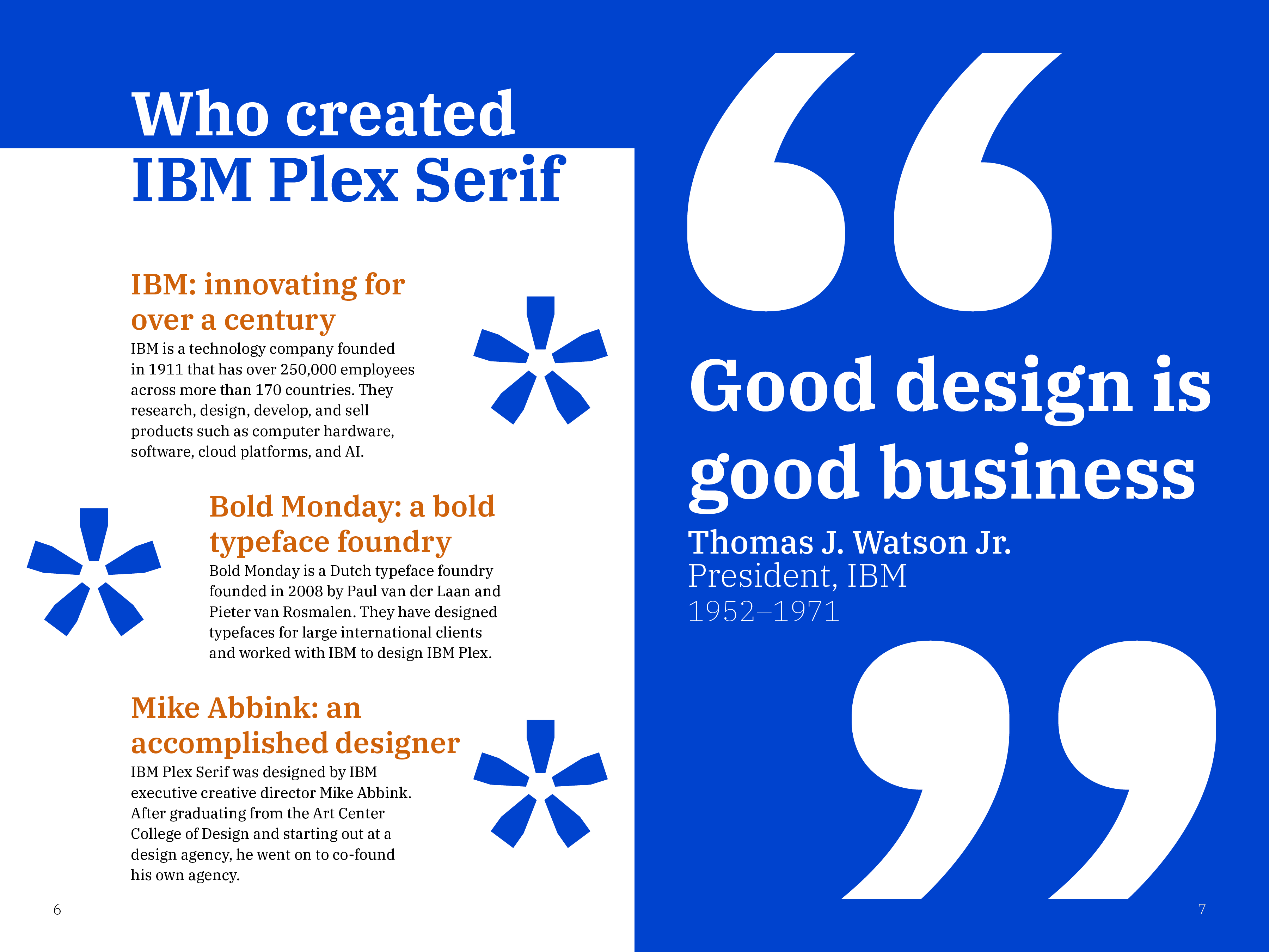 IBM Plex Serif Type Specimen.