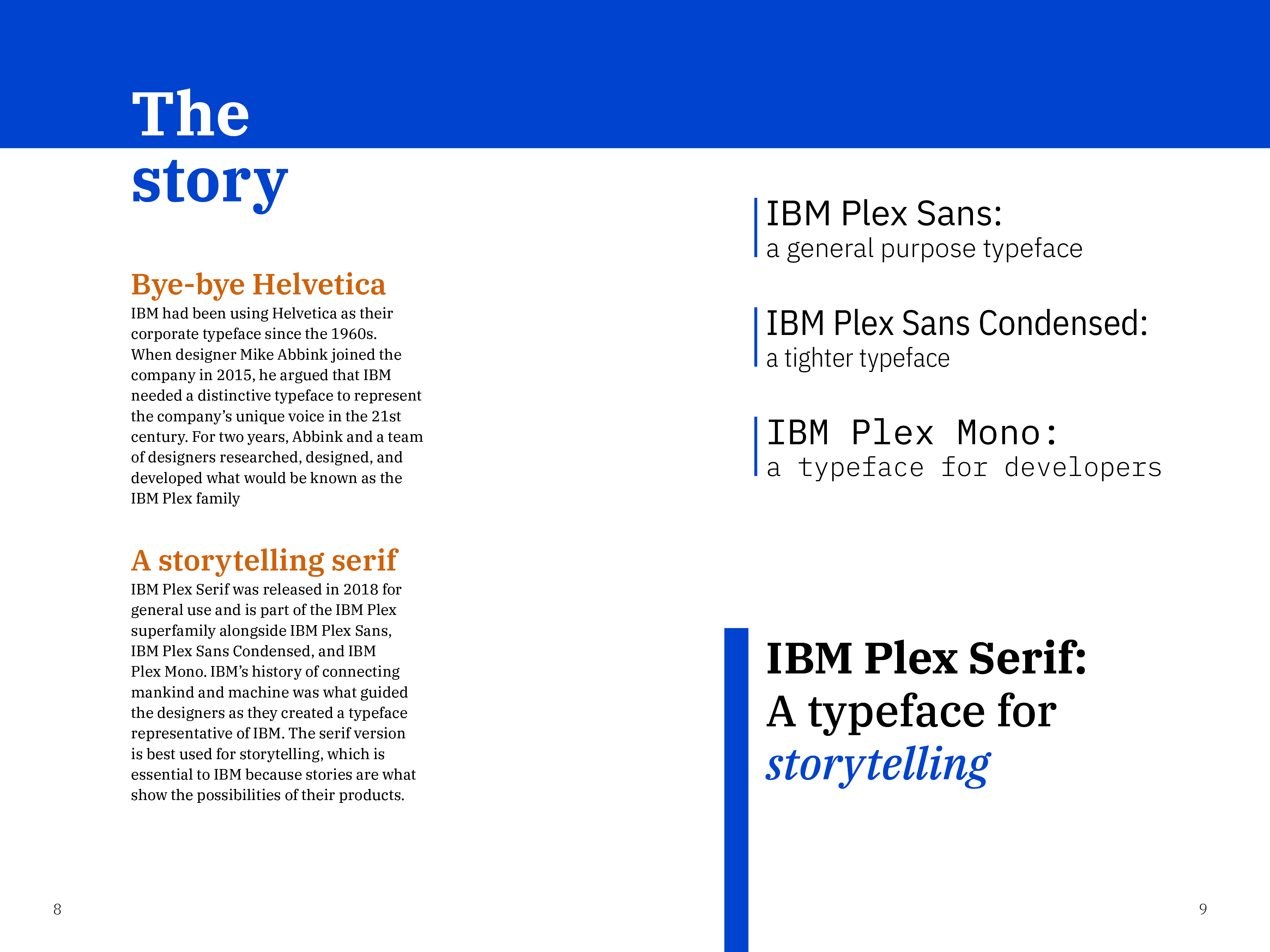 IBM Plex Serif Type Specimen.