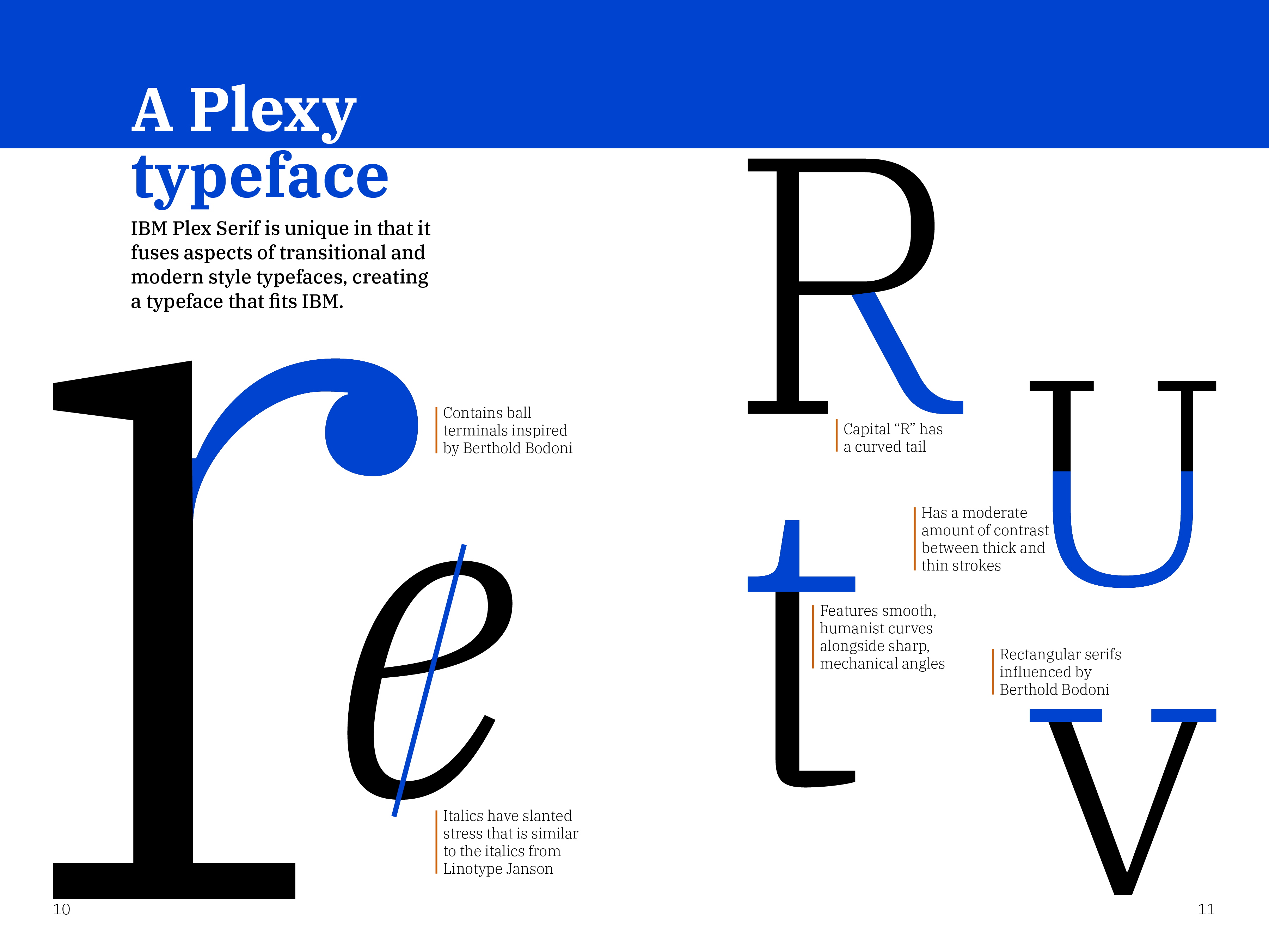 IBM Plex Serif Type Specimen.